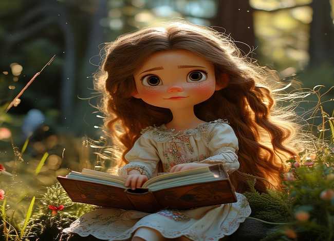 小女孩的故事文字版 小女孩的故事文字版图片