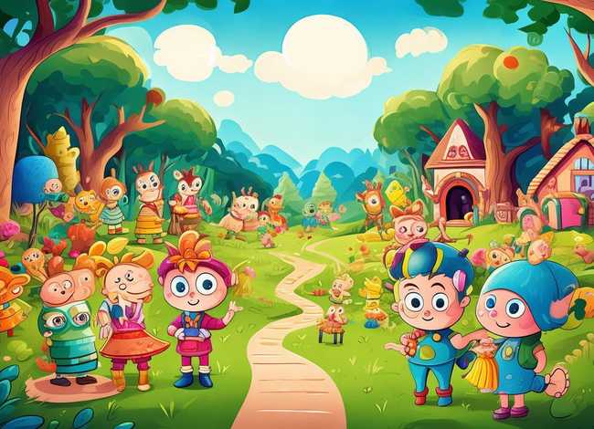 儿童故事图画、儿童图画故事大全简单又好看