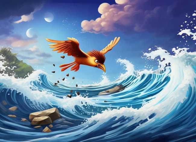 精卫填海故事儿童视频；精卫填海的故事的故事视频