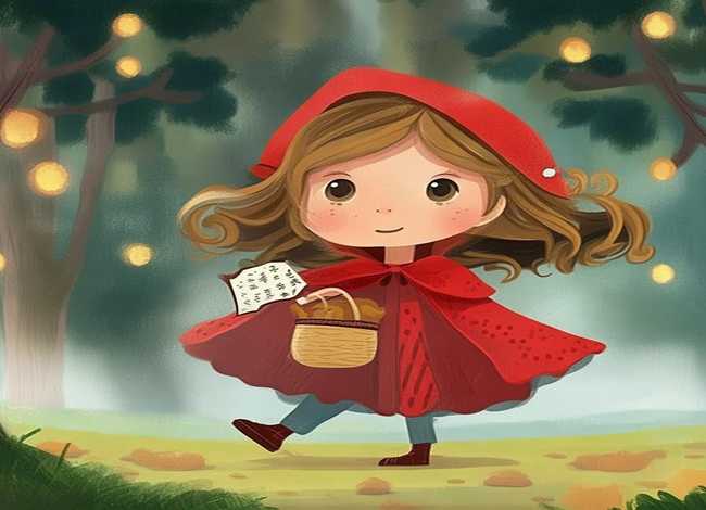 儿童绘本故事图片小红帽，绘本故事大全带图片小红帽
