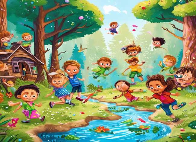 绘本故事儿童画大班 - 故事绘本大班图画