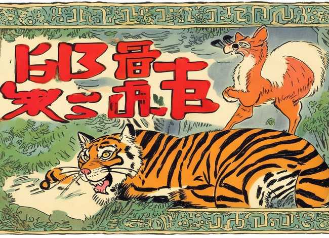 成语故事狐假虎威手抄报有字有画、狐假虎威手抄报 成语故事 成语故事狐假虎威手抄报有字有画、狐假虎威手抄报 成语故事