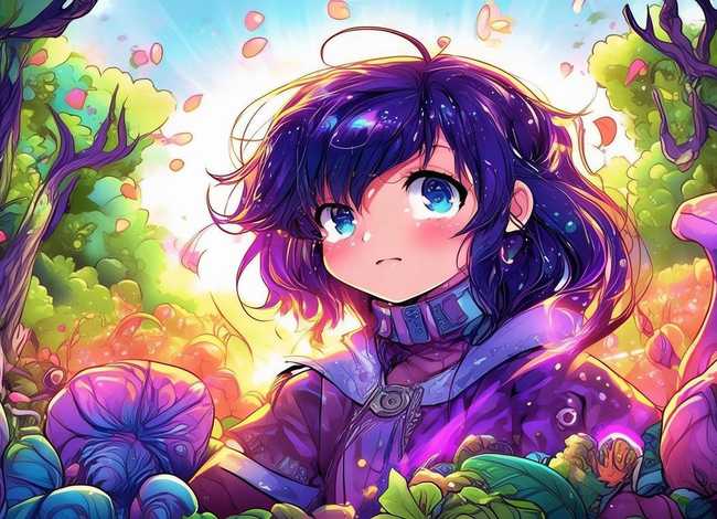 动漫小故事插画；动漫小故事插画素材