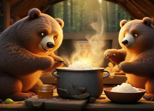 三只熊儿童故事视频、三只熊的视频故事