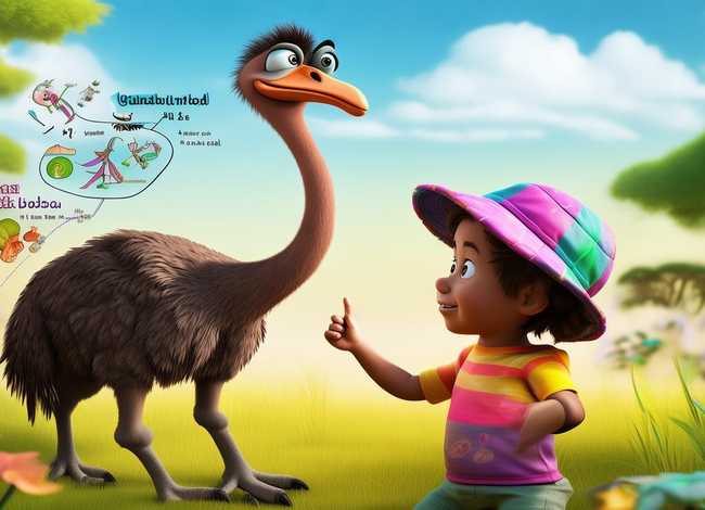 鸵鸟儿童科普故事（故事《鸵鸟》）