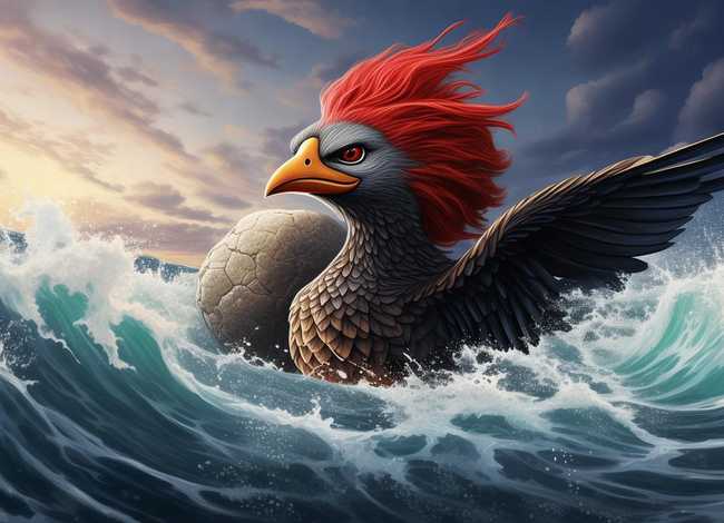 神话故事精卫填海的画怎么画、神话故事精卫填海的画怎么画的