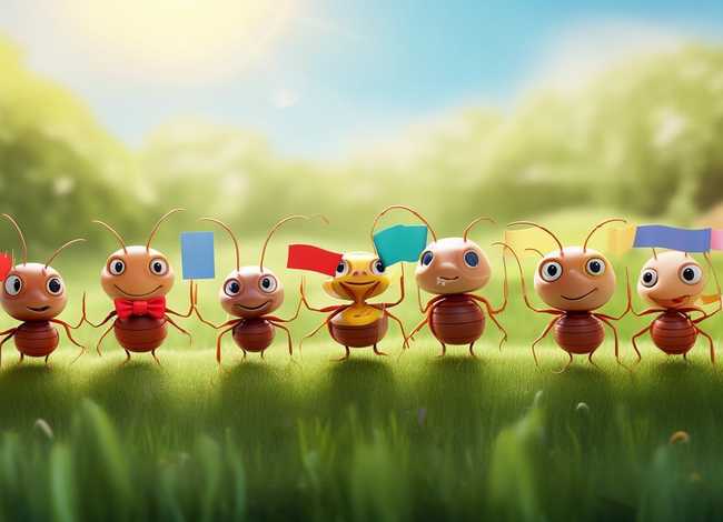 儿童故事懂礼貌的小蚂蚁 - 懂礼貌的幼儿小故事