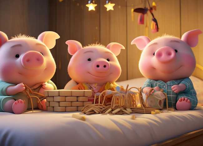 儿童睡前故事三只小猪（幼儿睡前故事三只小猪）