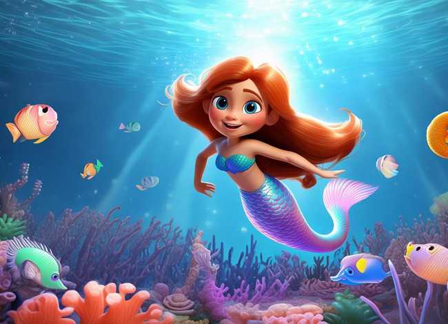 儿童美人鱼故事动画片；我想看儿童美人鱼动画片