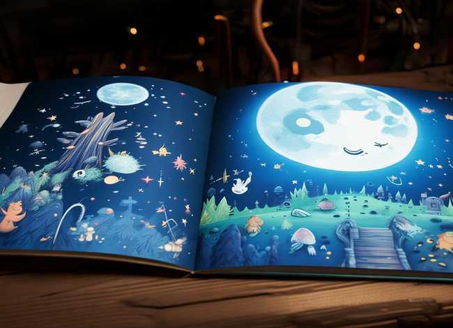 儿童教育月球故事书，月球的故事书籍