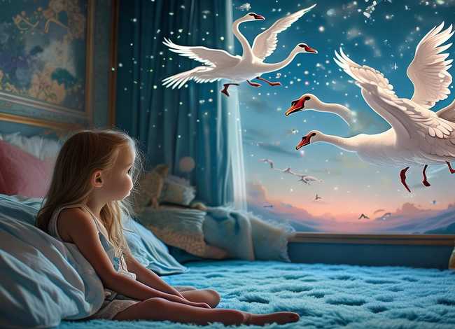 儿童睡前故事系列野天鹅、睡前故事野天鹅下集