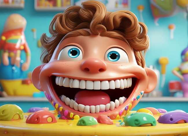 牙菌斑儿童动画（牙菌斑动画片）