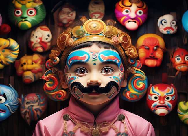 儿童故事脸谱 关于脸谱的幼儿故事