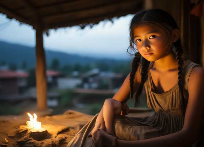 留守儿童小女孩的故事 留守儿童小女孩现状