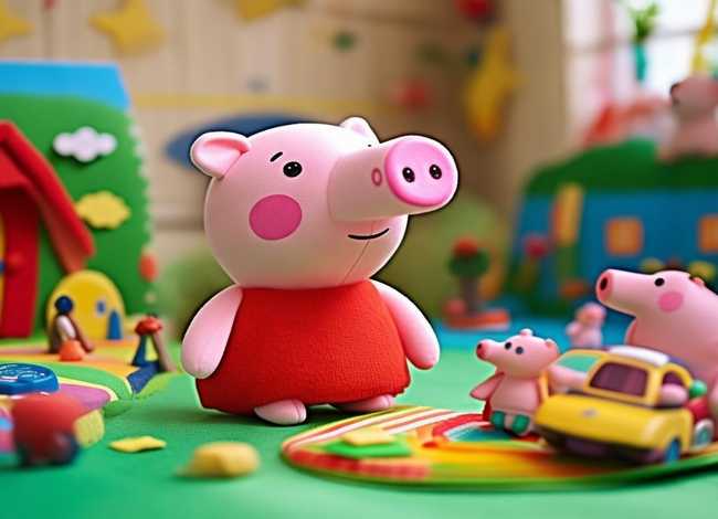 儿童故事小猪佩奇3-6岁儿童玩具，我想看小猪佩奇的故事的玩具的故事