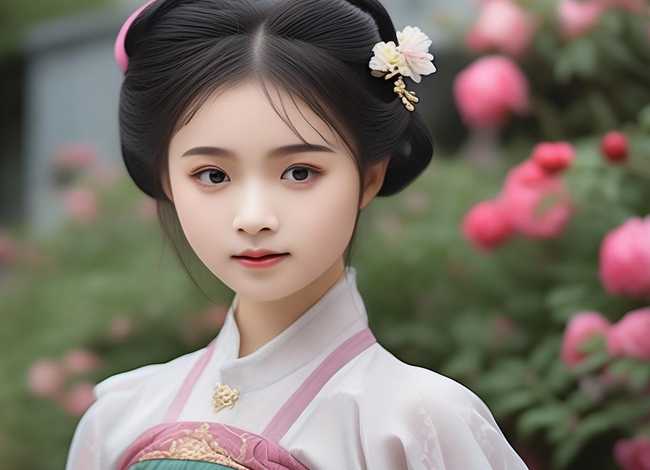 汉服发型儿童女 - 汉服发型儿童女怎么扎简单