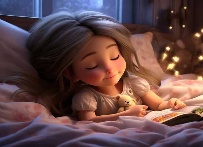 女宝宝睡觉讲故事；女宝宝睡觉讲故事好吗