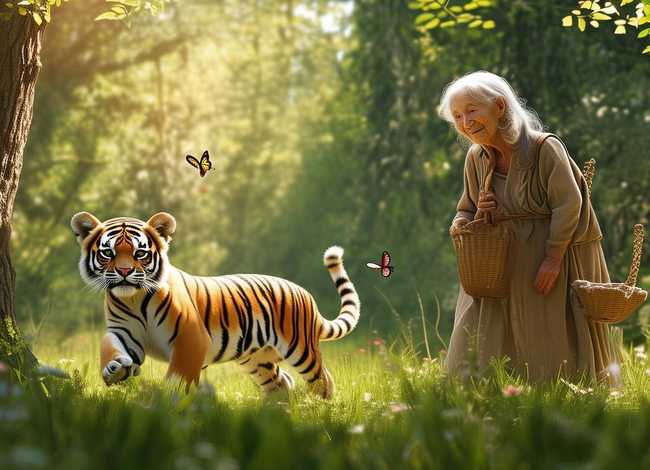 小故事老虎外婆（小故事老虎外婆作文）