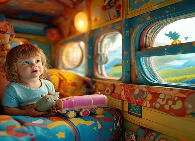 4-6岁儿童睡前火车故事 幼儿火车睡前视频故事