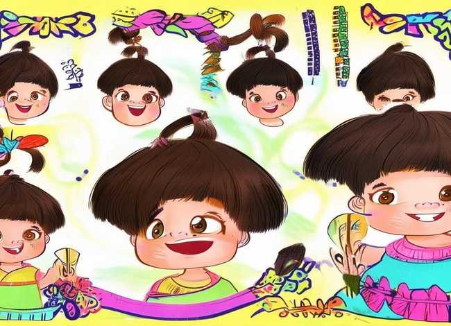 儿童编发教程绘本（儿童编发教程绘本图片）