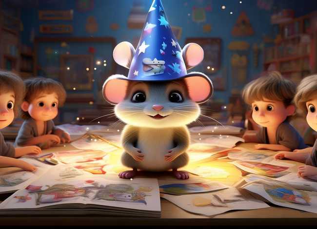 幼儿故事神奇的帽子小老鼠 - 幼儿故事神奇的帽子小老鼠教案