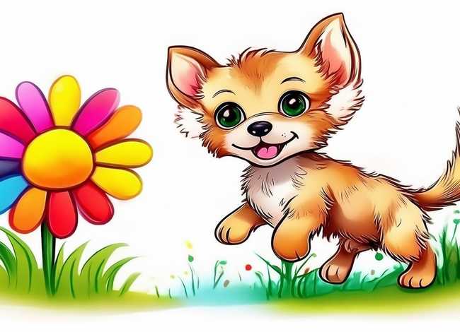 儿童动物画简单又漂亮，儿童动物画简单又漂亮三年级