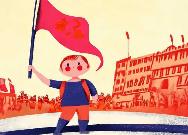 红色革命故事画儿童 - 红色革命故事简笔画 少儿