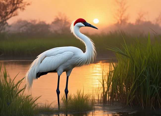 丹顶鹤的故事内容，丹顶鹤的故事内容简介