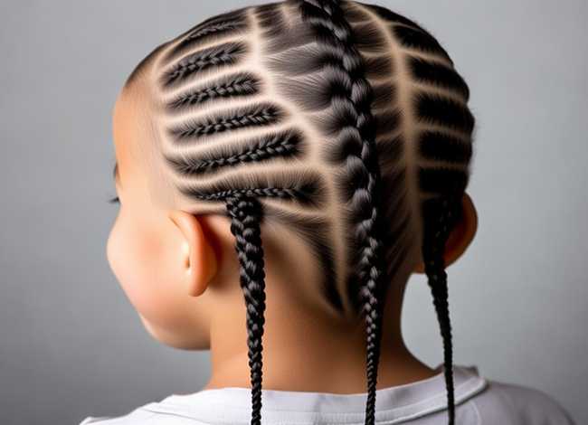 男孩子发型小辫，男孩小辫子发型扎法