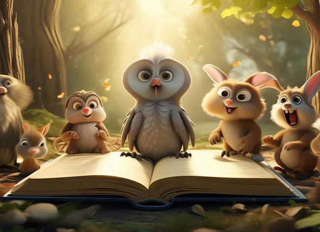 儿童故事 动物的声音（关于动物声音的故事）