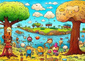 幼儿创意故事绘画简笔画 幼儿创意故事绘画简笔画大全