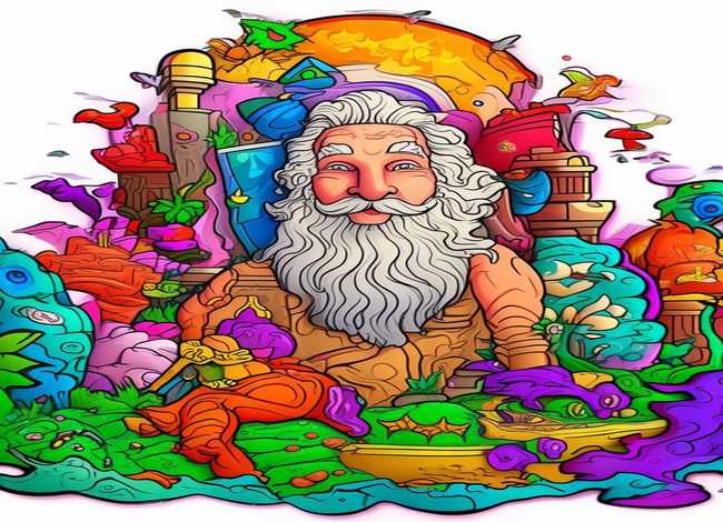 神话故事儿童简易绘画 - 神话故事绘画图(简笔画)