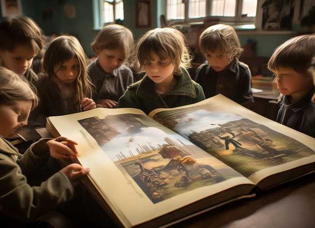 战争的故事儿童带文字 - 战争的小故事200字