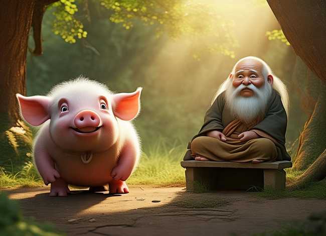 儿童故事猪八戒拜师文字版（猪八戒拜师的故事情节简介）