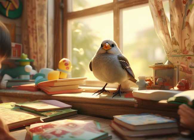 儿童睡前童话故事聪明的小麻雀、童话小麻雀告诉的道理