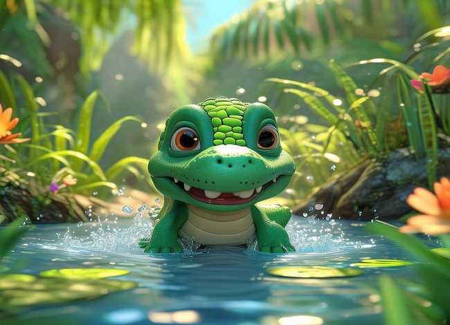 儿童故事大全大鳄鱼的故事 幼儿鳄鱼故事大全