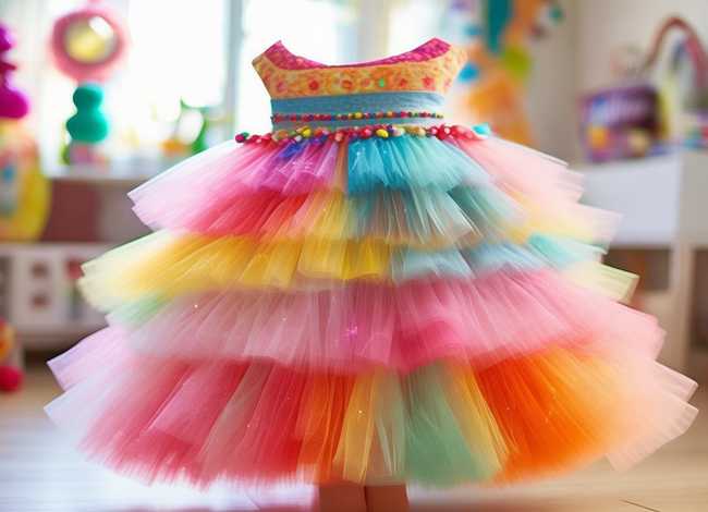 儿童手工纱裙制作材料（儿童手工纱裙制作材料图片）