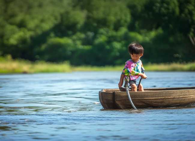 熊孩子成语故事-刻舟求剑 成语小故事刻舟求剑