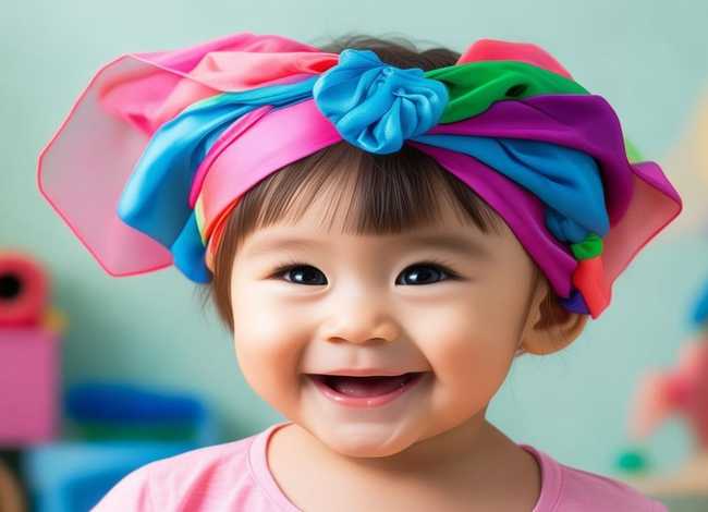 儿童丝巾发带编发 丝巾发带怎么编头发