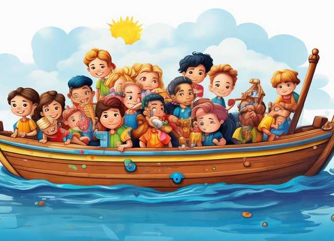 儿童故事朋友船，幼儿故事朋友船