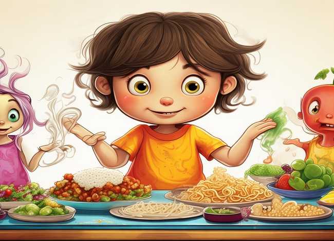 儿童挑食故事书 - 幼儿挑食绘本故事