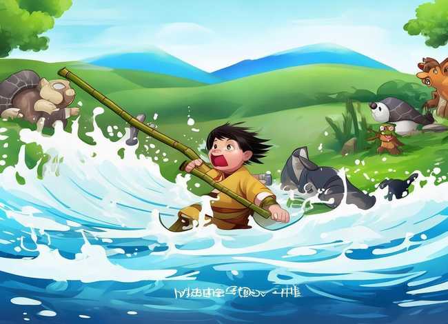 大禹治水的故事儿童版英文，大禹治水的故事英语版