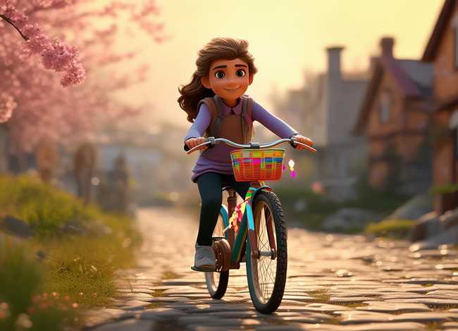 成长的故事400字作文（成长的故事400字作文学骑自行车）