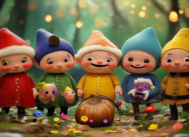 儿童故事葫芦娃和七个小矮人；七个小矮人和葫芦娃的故事