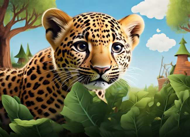 豹的绘本 豹子的绘本