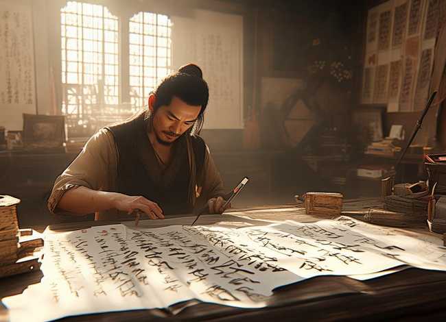 书法家练字的故事，书法家练字的故事典故