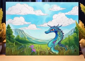神话故事的绘画作品简单又好看 神话故事的绘画作品简单又好看又漂亮