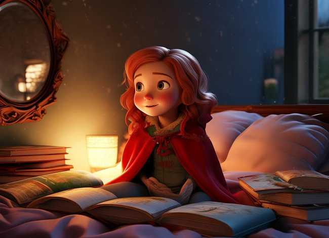 小红帽的故事睡前故事儿童故事，小红帽的故事睡前故事大全