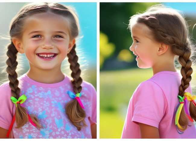 儿童麻花辫图片、儿童麻花辫图片 发型