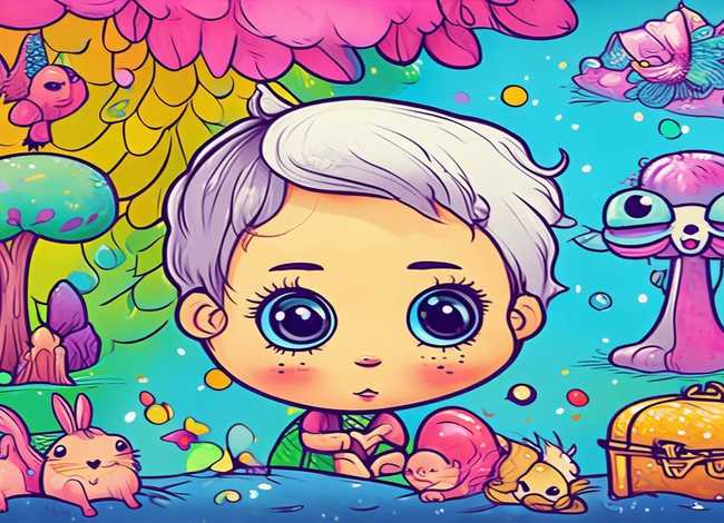 故事儿童画6幅，儿童故事画图片6幅简单